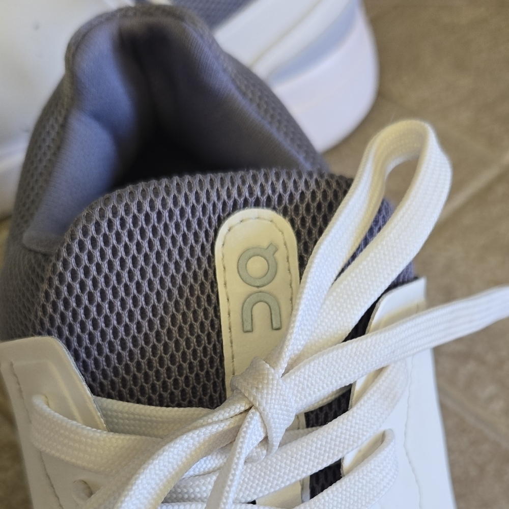 On Running White and Gray Sneakers for Men - Picture 4 of 15